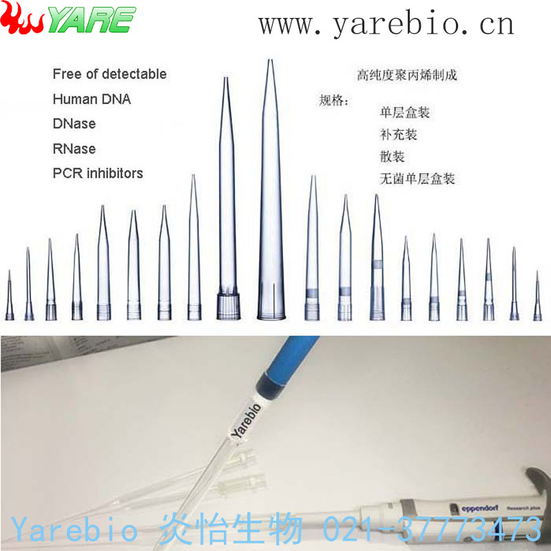 PCR潔凈級濾芯吸頭 可高溫滅菌消毒